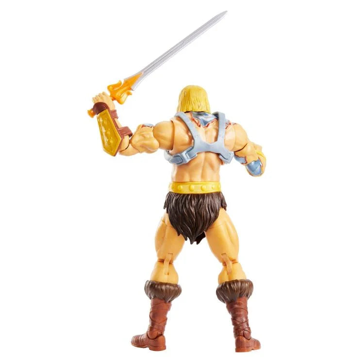 Masters of the Universe: Revelation Masterverse He-Man Action Figure - Collectible Toy for Fans & Display | Perfect for Home Decor, Gift Giving, and MOTU Collections