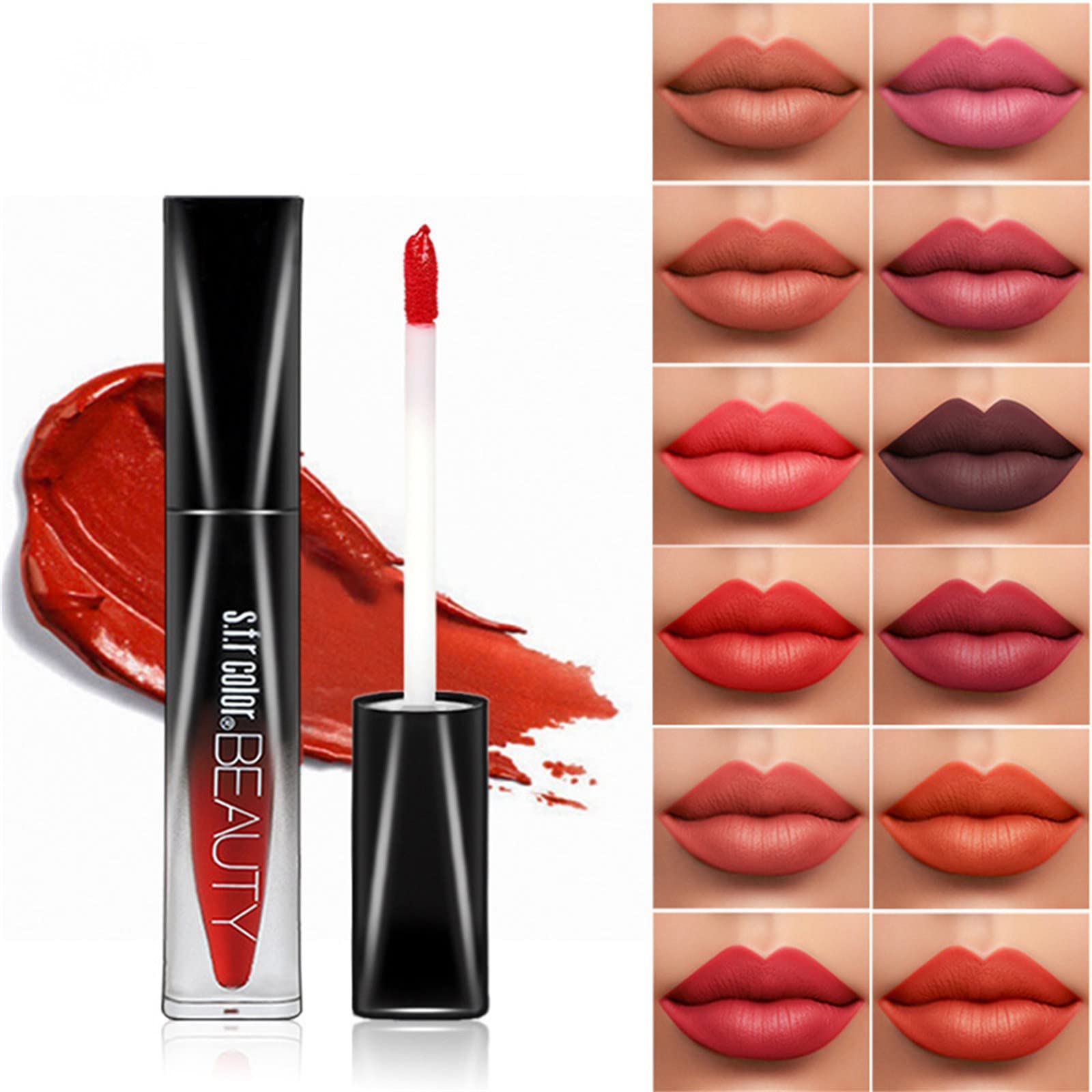 Matte Liquid Lipstick - Waterproof & Long Lasting - 2.5ml for Daily Wear