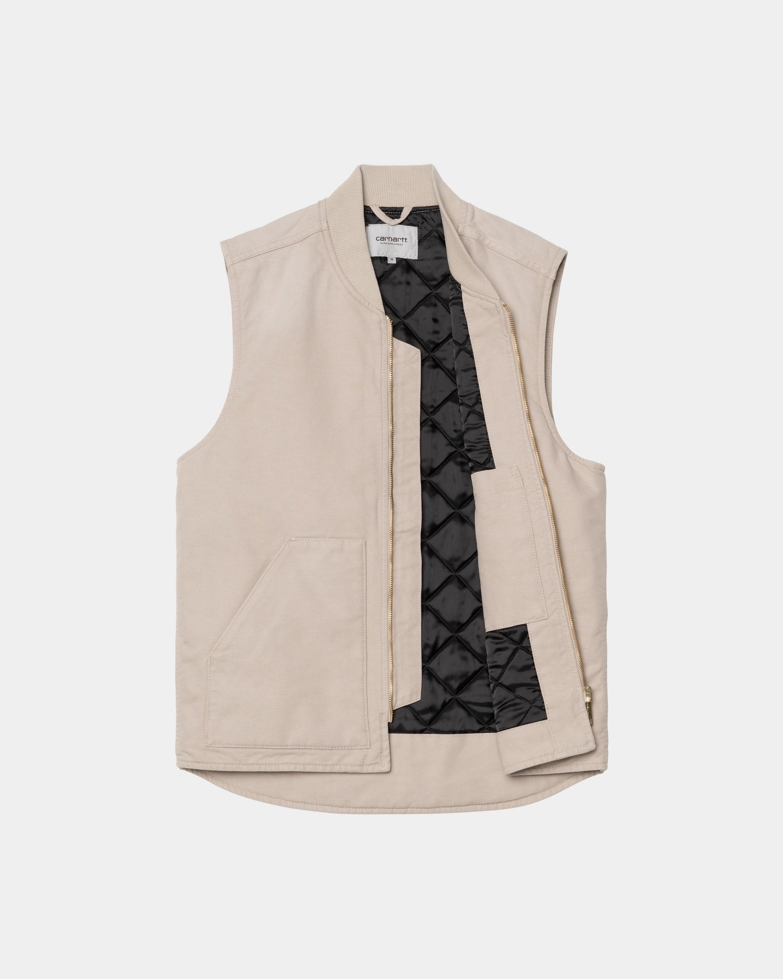 Stone Canvas Spring Vest in Dusky Beige - Lightweight Layering Piece for Outdoor Adventures & Casual Wear