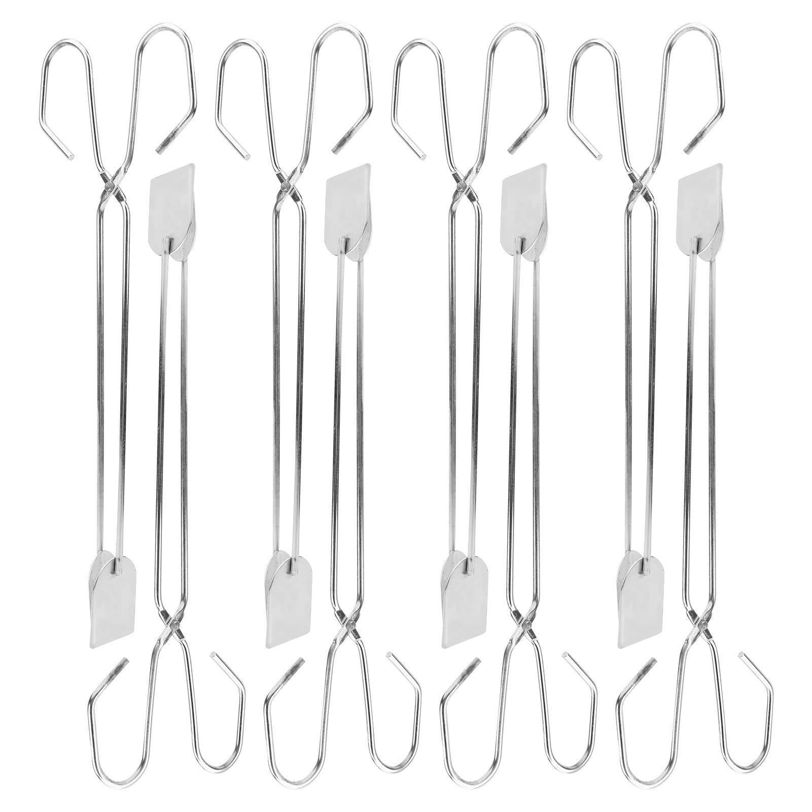 Non-Slip Kitchen Tongs - Heat Resistant BBQ Tongs for Grilling, Flipping Fried Foods & Serving Cakes - Easy to Clean Stainless Steel Cooking Utensils - Perfect for Outdoor BBQ, Baking & Everyday Kitchen Use