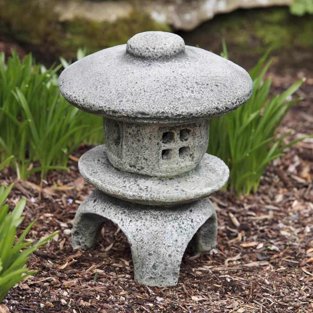 Campania International Mini Pagoda - Elegant Outdoor Garden Statue for Patio, Yard & Home Decor | Perfect for Asian-Themed Landscaping & Zen Gardens