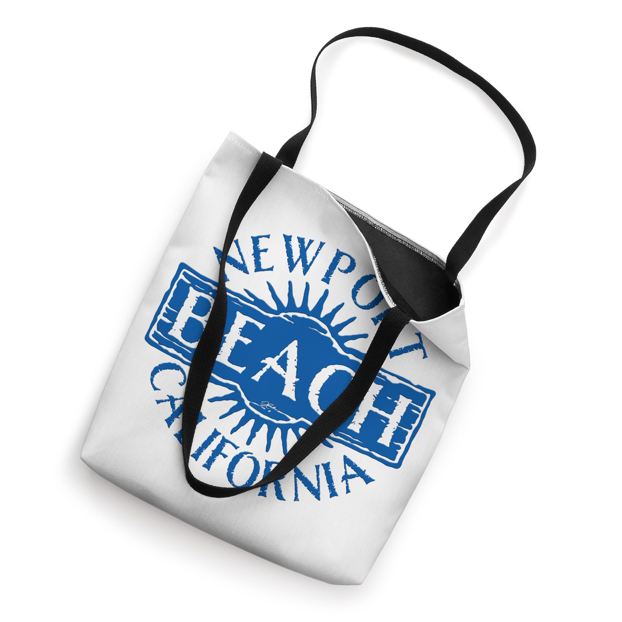 JCombs: Stylish Newport Beach California Tote Bag - Durable Canvas Beach Bag for Women, Perfect for Shopping, Travel & Beach Day Essentials