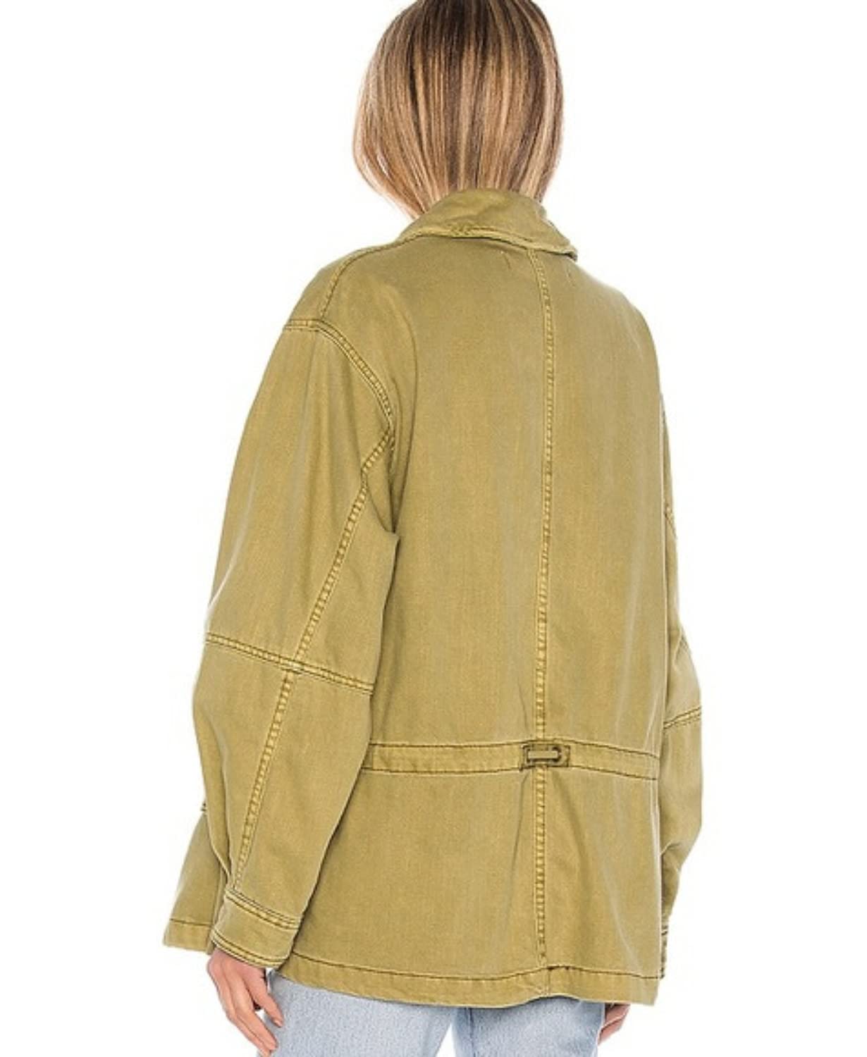 Free People Seize The Day Jacket - Women's Lightweight Denim Jacket for Spring & Fall | Casual Outerwear for Everyday Wear, Travel & Layering