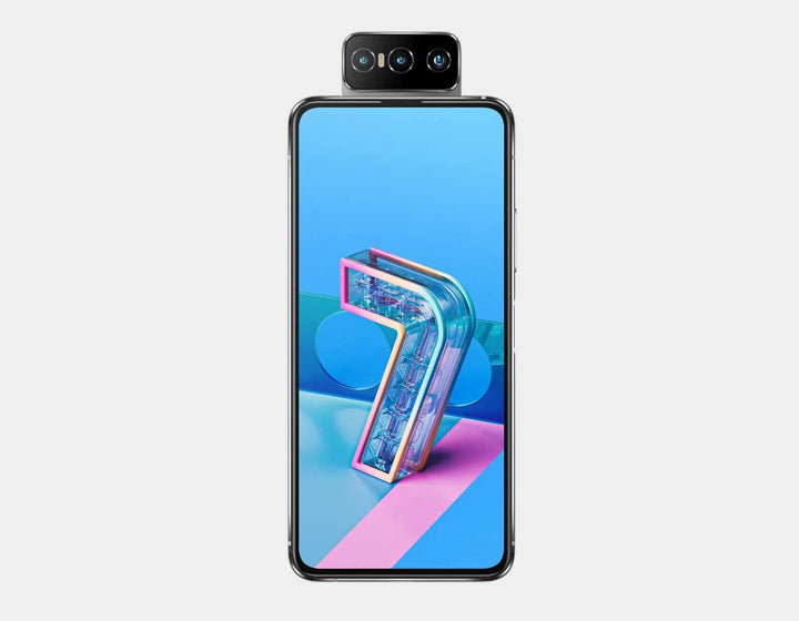 ASUS Zenfone 7 Pro ZS671KS 5G Smartphone - Unlocked Dual SIM 256GB Storage 8GB RAM - Pastel White | Premium Android Phone for Gaming, Photography & Business Use