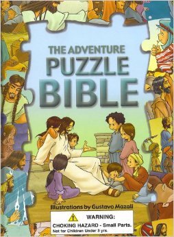 Adventure Puzzle Bible - Interactive Christian Puzzle Book for Kids & Adults - Perfect for Family Game Nights & Sunday School Activities