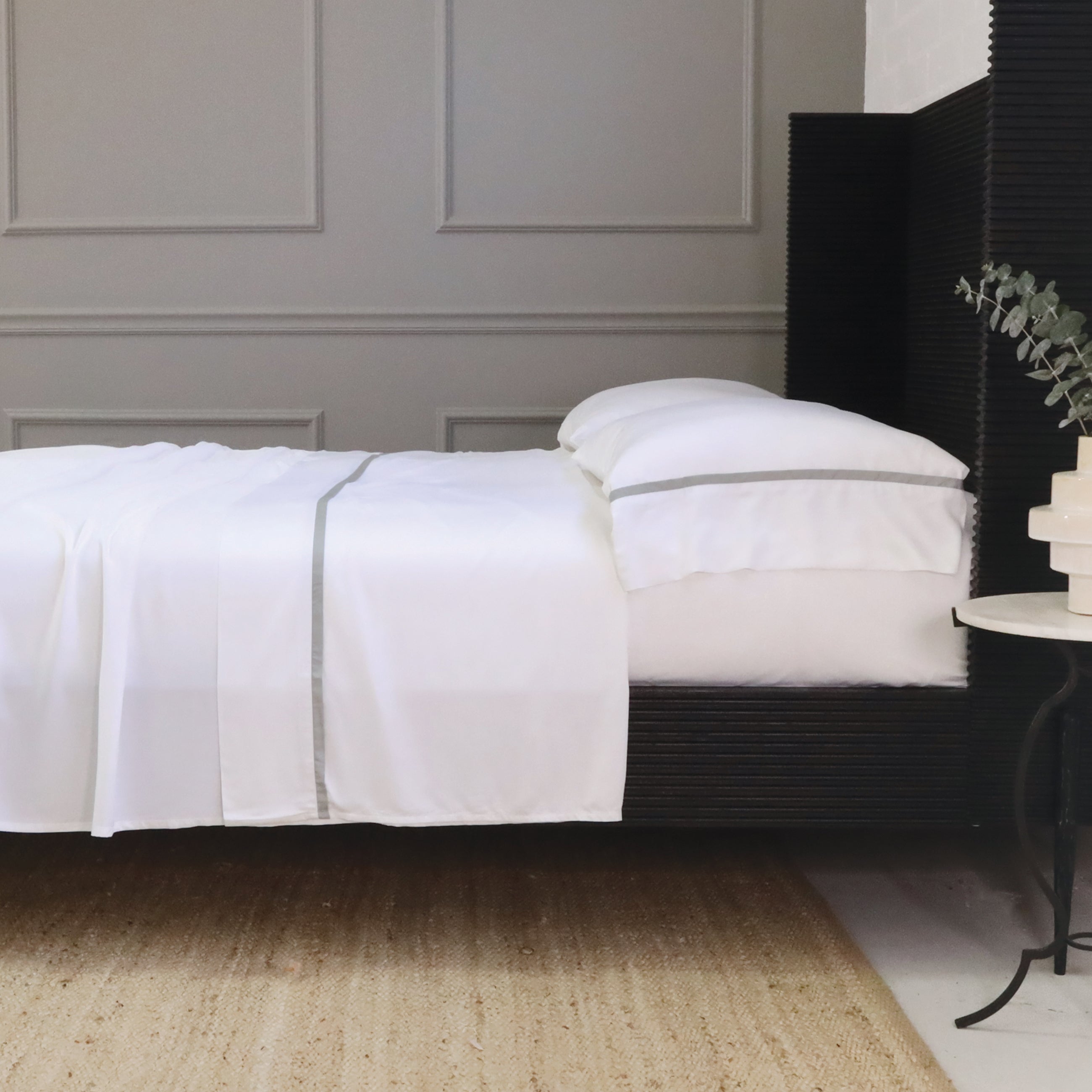 Premium Langston Bamboo Sateen Sheet Set - Soft 100% Bamboo Bed Sheets, Breathable & Hypoallergenic - Perfect for Luxury Bedding, Hot Sleepers & Eco-Friendly Homes