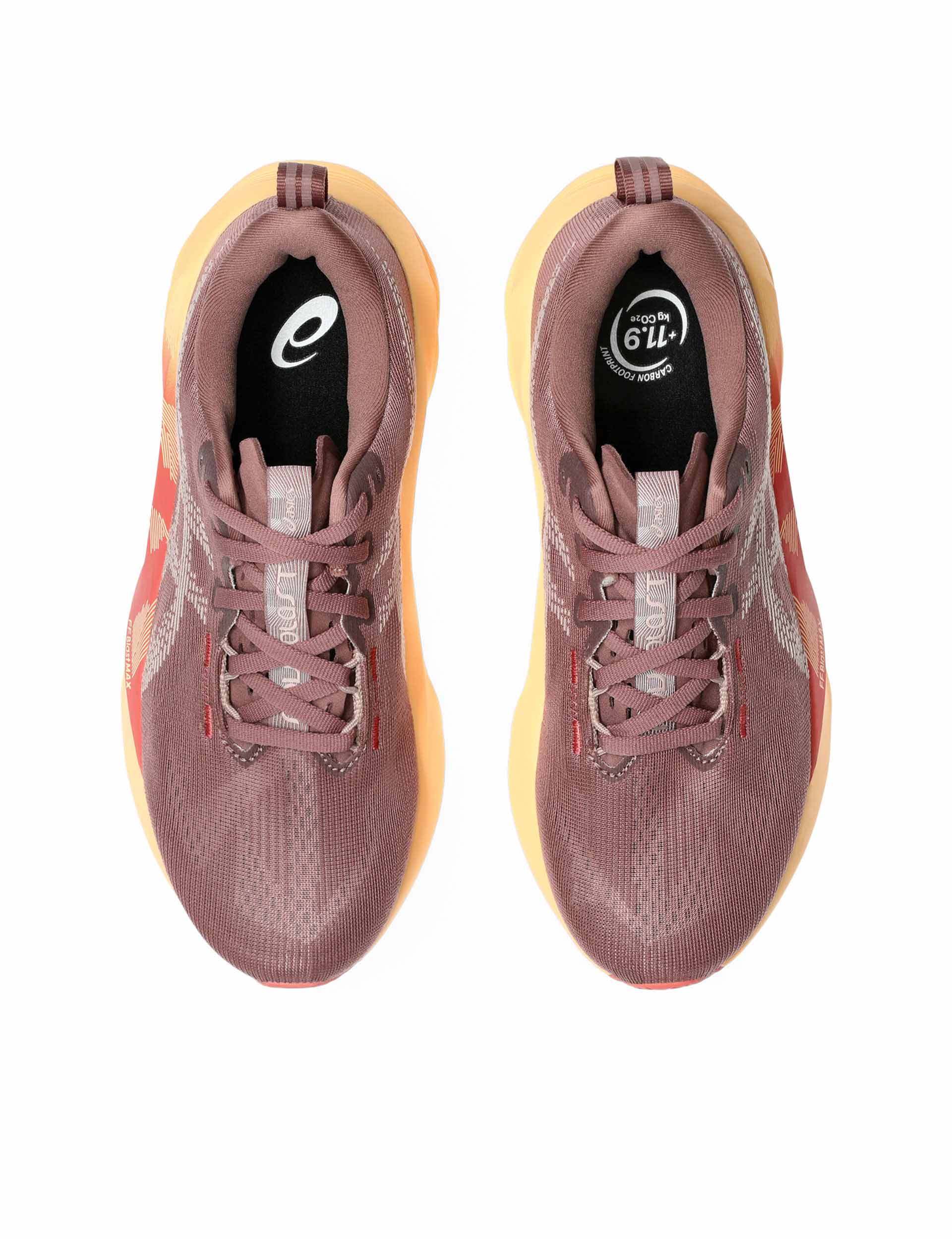 ASICS Novablast 5 Running Shoes - Rubble Red/Fawn - Lightweight Cushioned Sneakers for Men & Women | Perfect for Jogging, Gym Workouts & Everyday Comfort