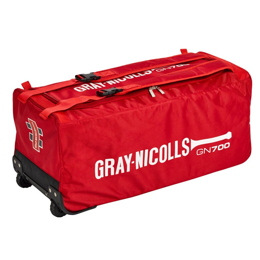 GN 700 Wheelie Cricket Kit Bag - Large Rolling Sports Equipment Bag for Cricket Gear - Perfect for Practice, Matches & Travel