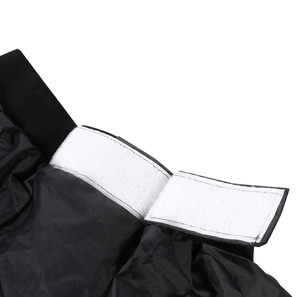 **Acouto Adjustable Kayak Spray Skirt Cover - Nylon Waterproof Kayaking Accessory for Canoe & Kayak (Black) - Perfect for Whitewater, Sea & Recreational Kayaking**