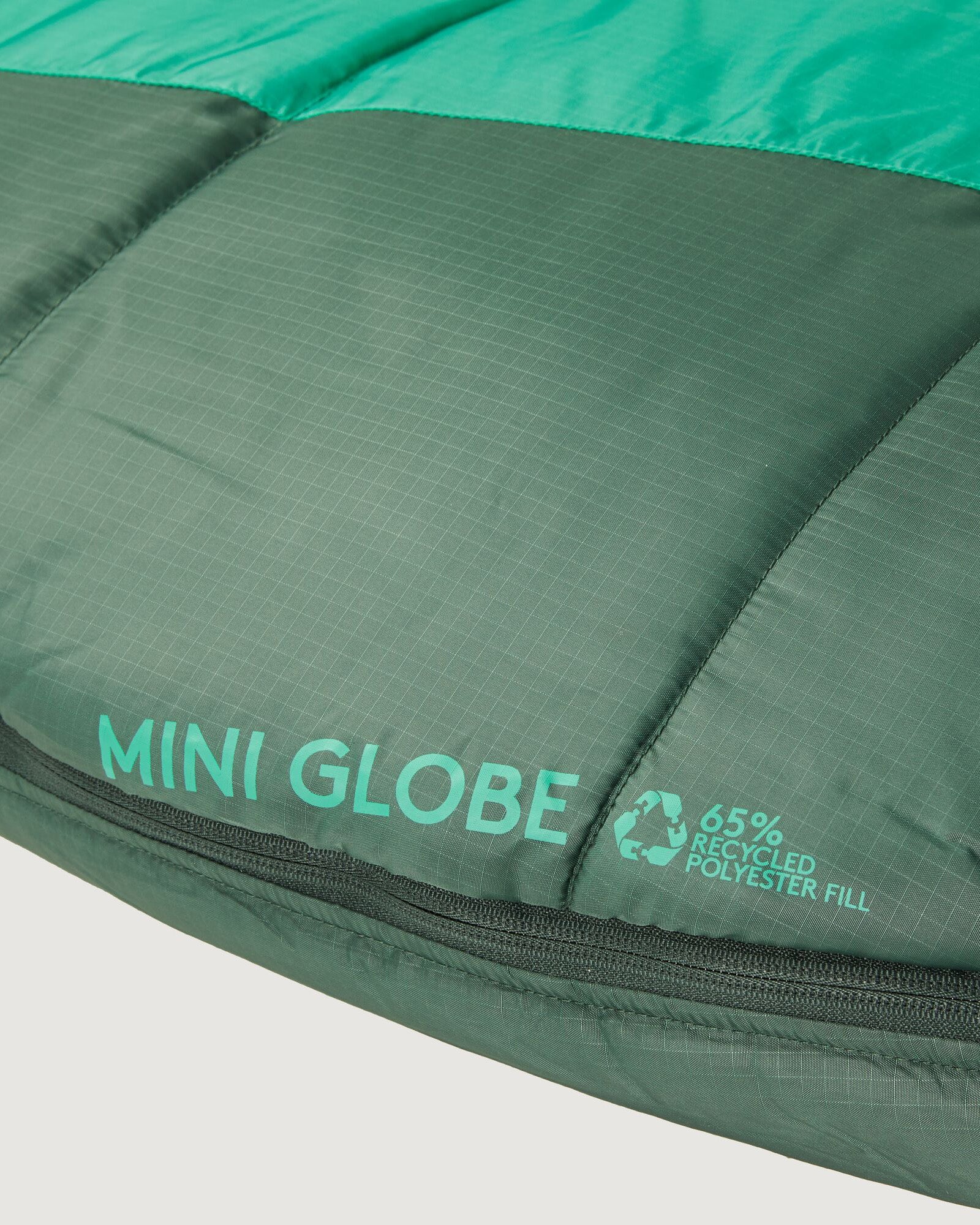 Kids' Mini Globe Sleeping Bag - Portable & Lightweight for Camping, Sleepovers, Travel - Alhambra/Dark Spruce Design - Perfect for Outdoor Adventures & Indoor Play