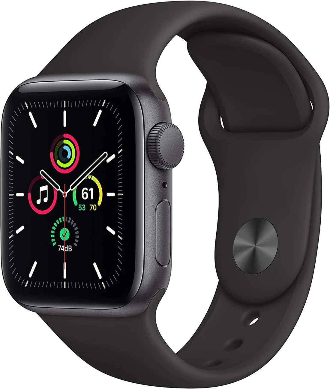 Apple Watch SE 2nd Generation (GPS) 40mm Aluminum Case Smartwatch - Brand New with Fitness Tracking, Heart Rate Monitor & Water Resistance - Perfect for Running, Swimming & Everyday Wear