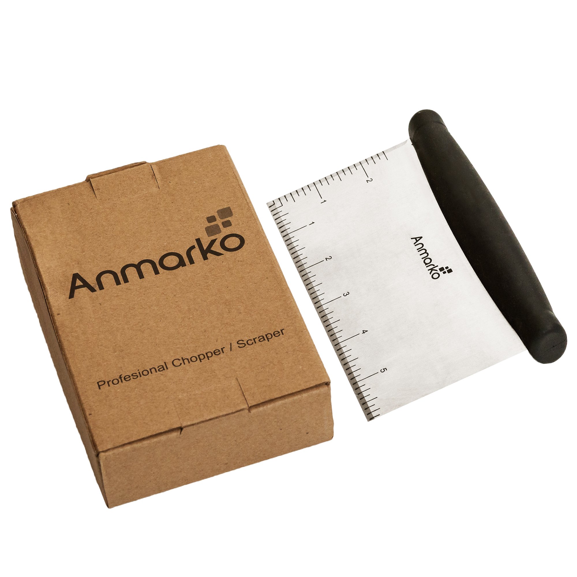 Premium Stainless Steel Griddle Scraper & Dough Cutter - Heavy Duty Commercial Kitchen Utensil for Bread, Pizza Dough & Flat Top Grills - Perfect for Bakeries, Restaurants & Home Cooking