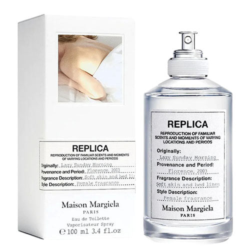 Maison Margiela Replica Lazy Sunday Morning 100ml Eau de Toilette - Unisex Perfume for Women & Men | Fresh Floral Scent for Daily Wear, Date Nights & Special Occasions