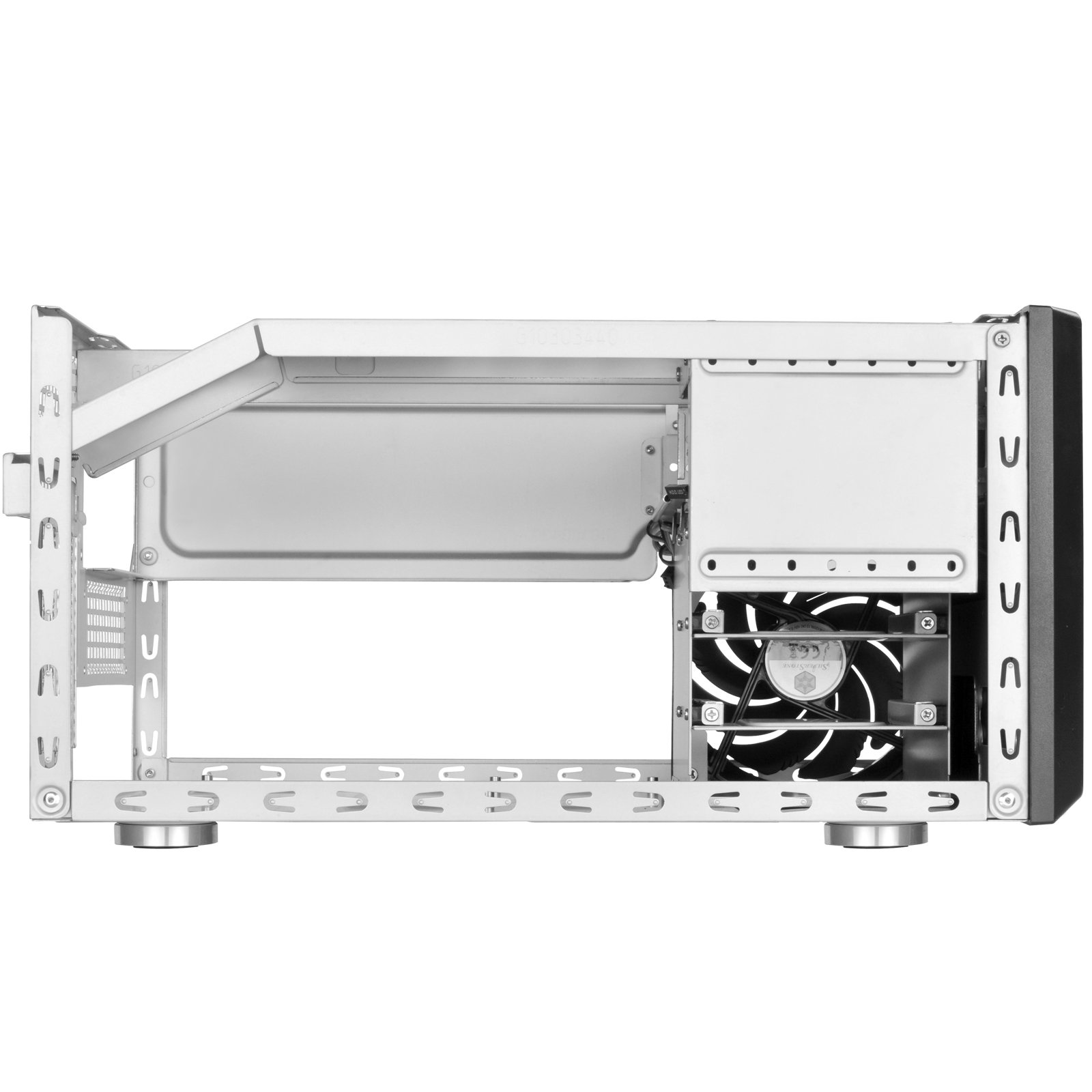 SilverStone Technology SG11B-V2 Compact Micro-ATX PC Case - Perfect for Small Space Gaming & Home Office Setups
