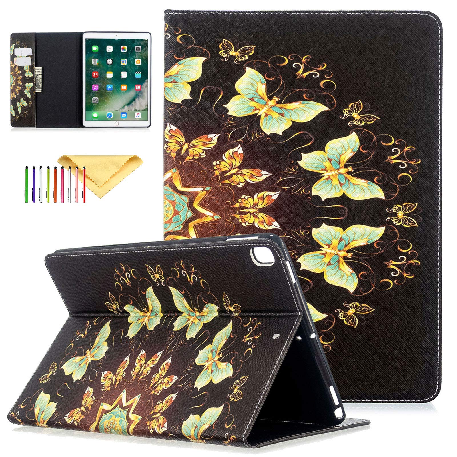 Premium PU Leather iPad Case for 7th Gen 10.2