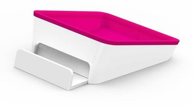 Bluelounge Nest Stand - Premium Laptop & Tablet Holder for Home & Office - Organize Your Workspace with Stylish Cable Management