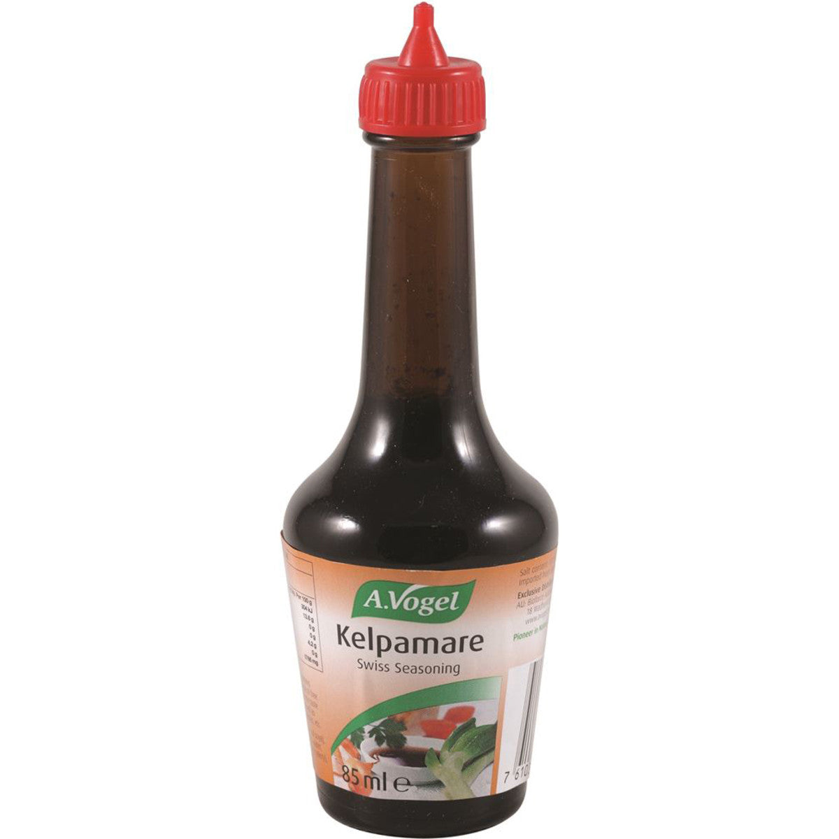 Organic A.Vogel Kelpamare Seaweed Seasoning 85ml - Rich in Iodine & Minerals, Vegan, Gluten-Free - Perfect for Salads, Soups & Healthy Cooking