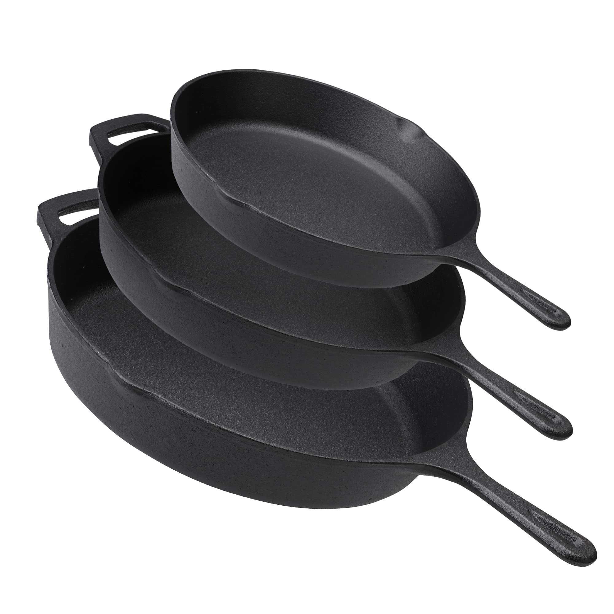 **Z GRILLS 12 Inch Pre-Seasoned Cast Iron Skillet – Heavy Duty Cast Iron Frying Pan for Stovetop, Grill, Oven, Induction & Camping – Perfect for Searing, Baking & Outdoor Cooking**    *(Use Cases: Ideal for searing steaks, baking cornbread, frying eggs, campfire cooking, and everyday stovetop meals.)*
