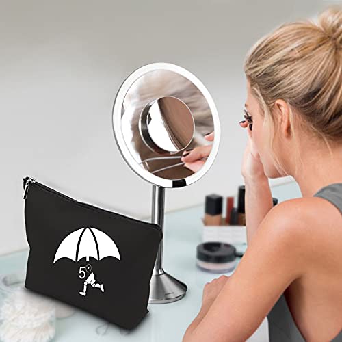 THE BOY Academy Inspired Number Five Zipper Pouch - TV Show Hello Goodbye Makeup Bag for Fans | Perfect for Cosmetics, Travel & Fan Collection