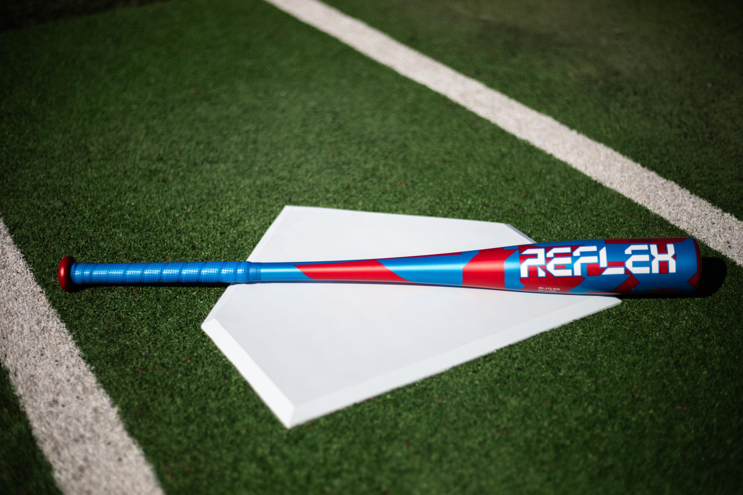 Easton Reflex USA Baseball Bat -12 Drop Big Barrel 1-Piece Alloy for Youth & Teen Players - Perfect for Training, Games & Tournaments
