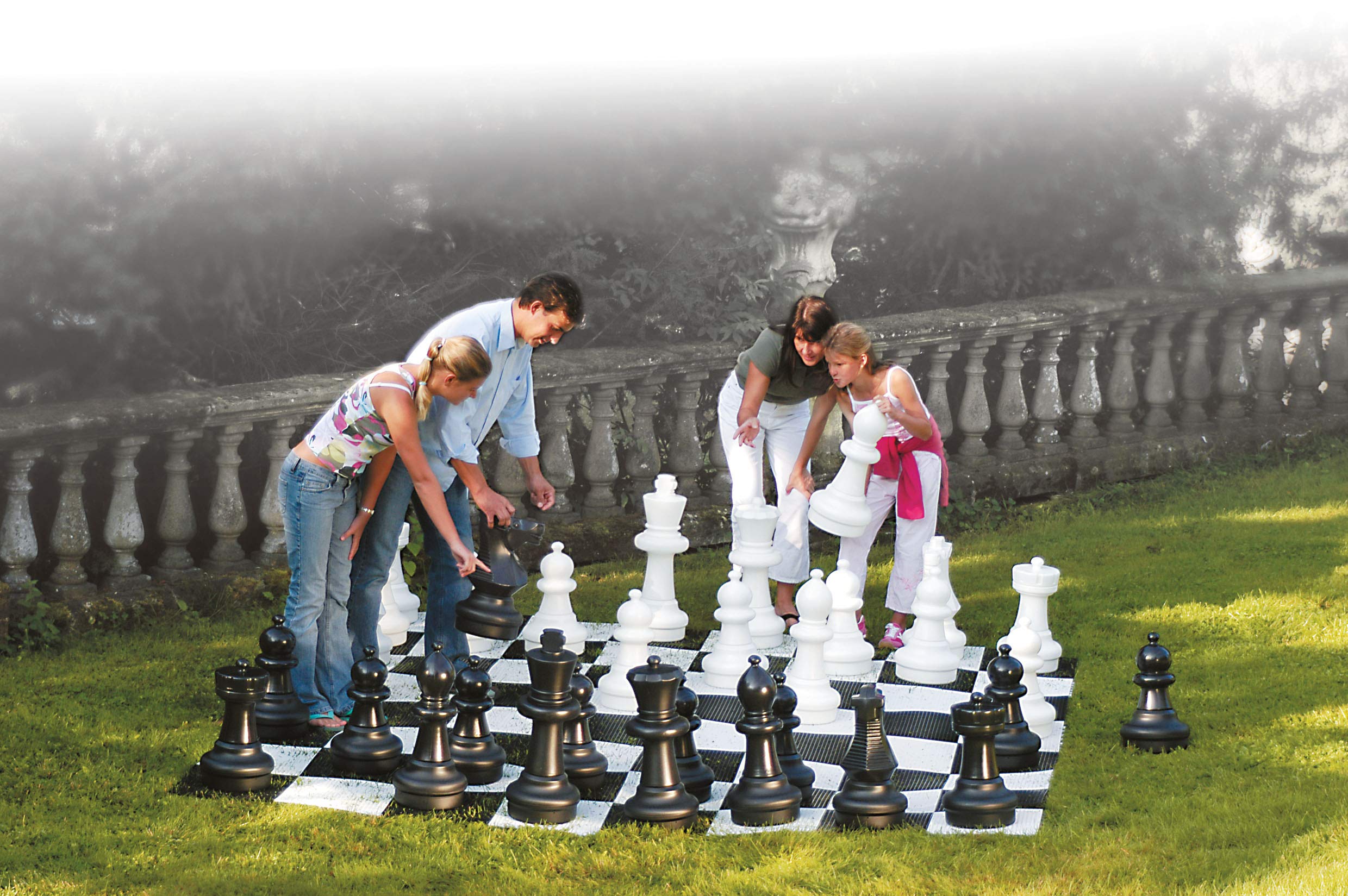 Premium Kettler Chess Set with Large Wooden Board - Perfect for Home, Office, and Outdoor Play