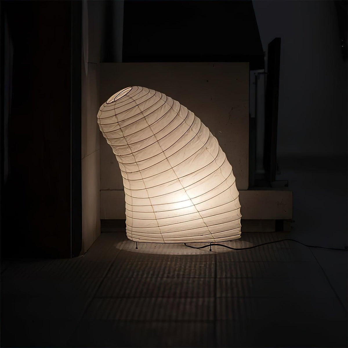Akari Paper Table Lamp - Handmade Japanese Shoji Style Lighting for Bedroom, Living Room & Office - Warm Ambient Light for Relaxation & Decor