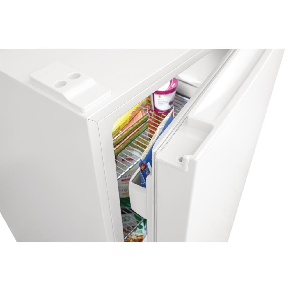18 cu.ft. Frigidaire Upright Freezer with LED Lighting FFFU18F2VW - Perfect for Home, Garage, or Basement Storage [Open Box]