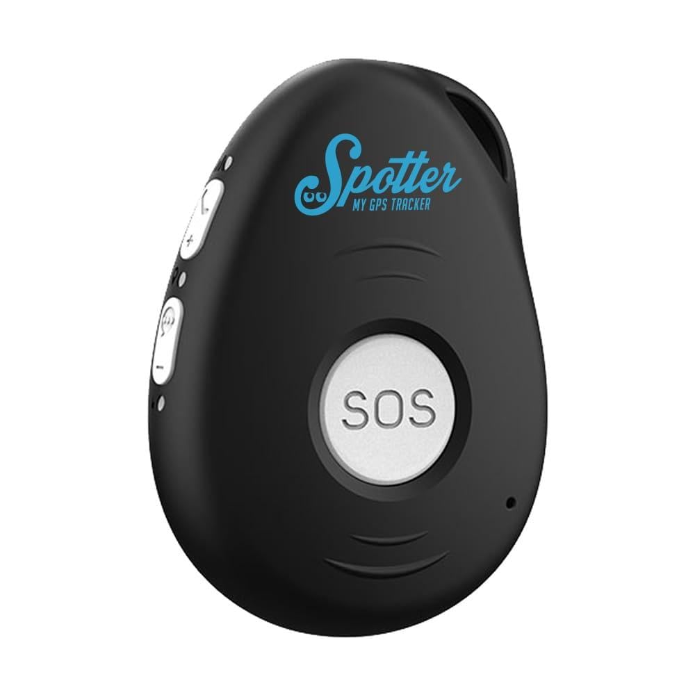 Compact GPS Tracker with SOS Function & Precise Tracking - Safety for Kids, Elderly & Valuables - 2G Version - No Subscription Needed - Ideal for Outdoor Adventures, Travel & Personal Security