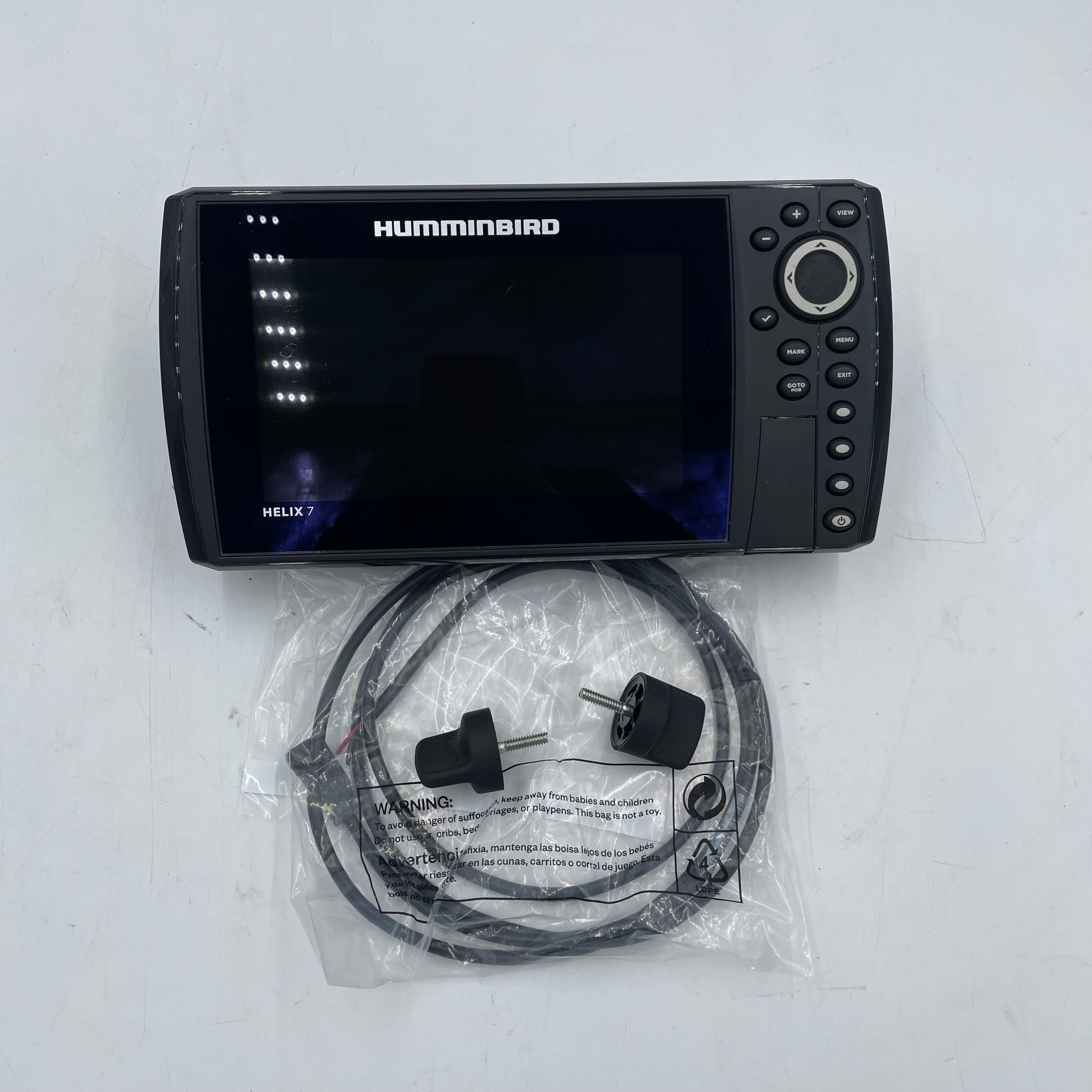Humminbird Helix 7 CHIRP G4N Fish Finder with GPS - High-Performance Sonar for Freshwater & Saltwater Fishing - Perfect for Boats, Kayaks, and Ice Fishing Adventures
