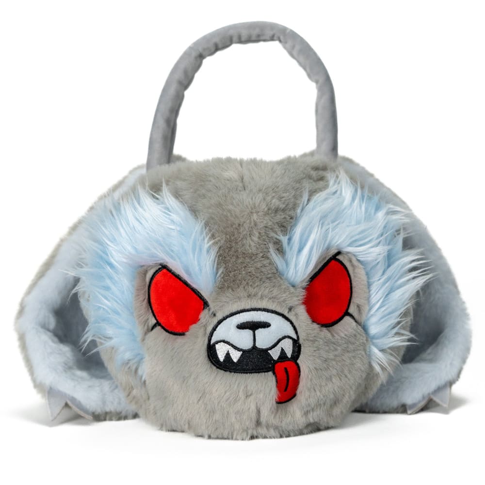 Plushie Dreadfuls Werewolf Bunny Stuffed Animal - Werebun the Cute & Spooky Head Bag for Halloween Decor, Cosplay & Gothic Collectors