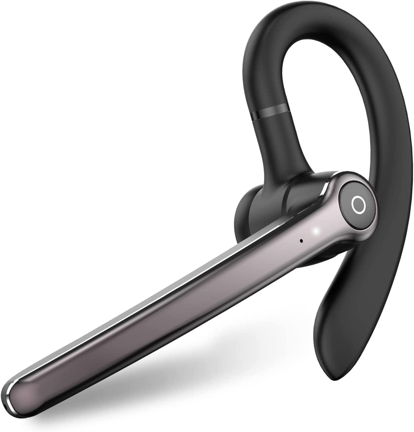 Sotipevs Bluetooth 5.2 Wireless Headset with Microphone - ENC & CVC 8.0 Noise Cancelling, Dual-Mic Clear Voice Hands-Free Earpiece for Business, Driving, Office, and Mobile Phone Calls - Black