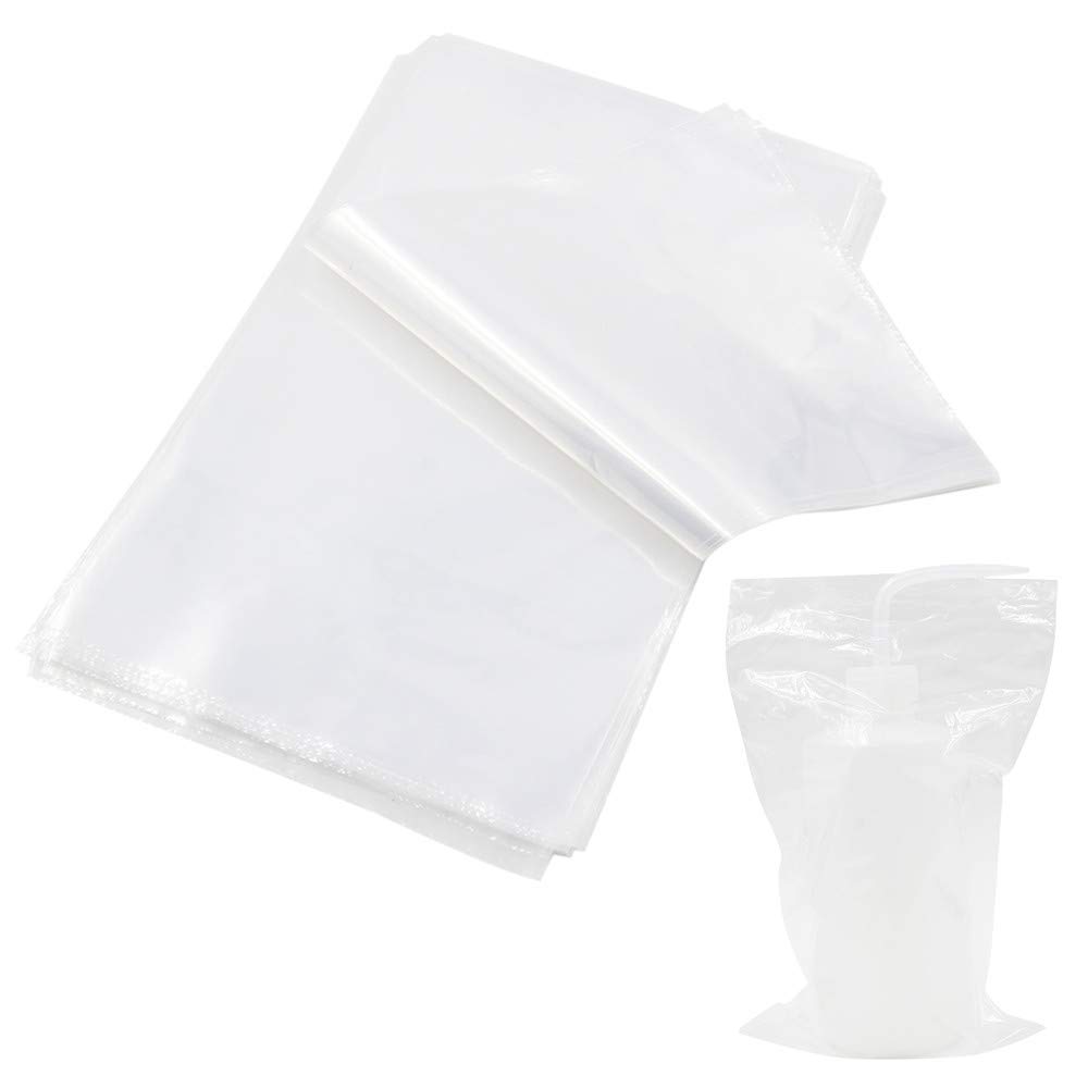 Disposable Tattoo Wash Bottle Bags - 250pcs Clear Squeeze Cover Sleeves for Tattoo Artists | Hygienic Tattoo Equipment Protection for Ink Bottles & Tools