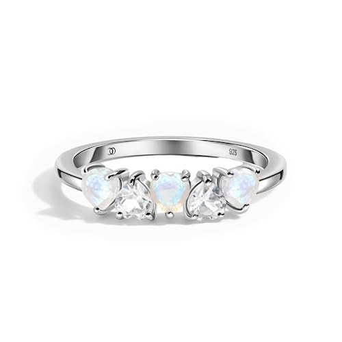 Silver Moonstone Ring - Crush On You