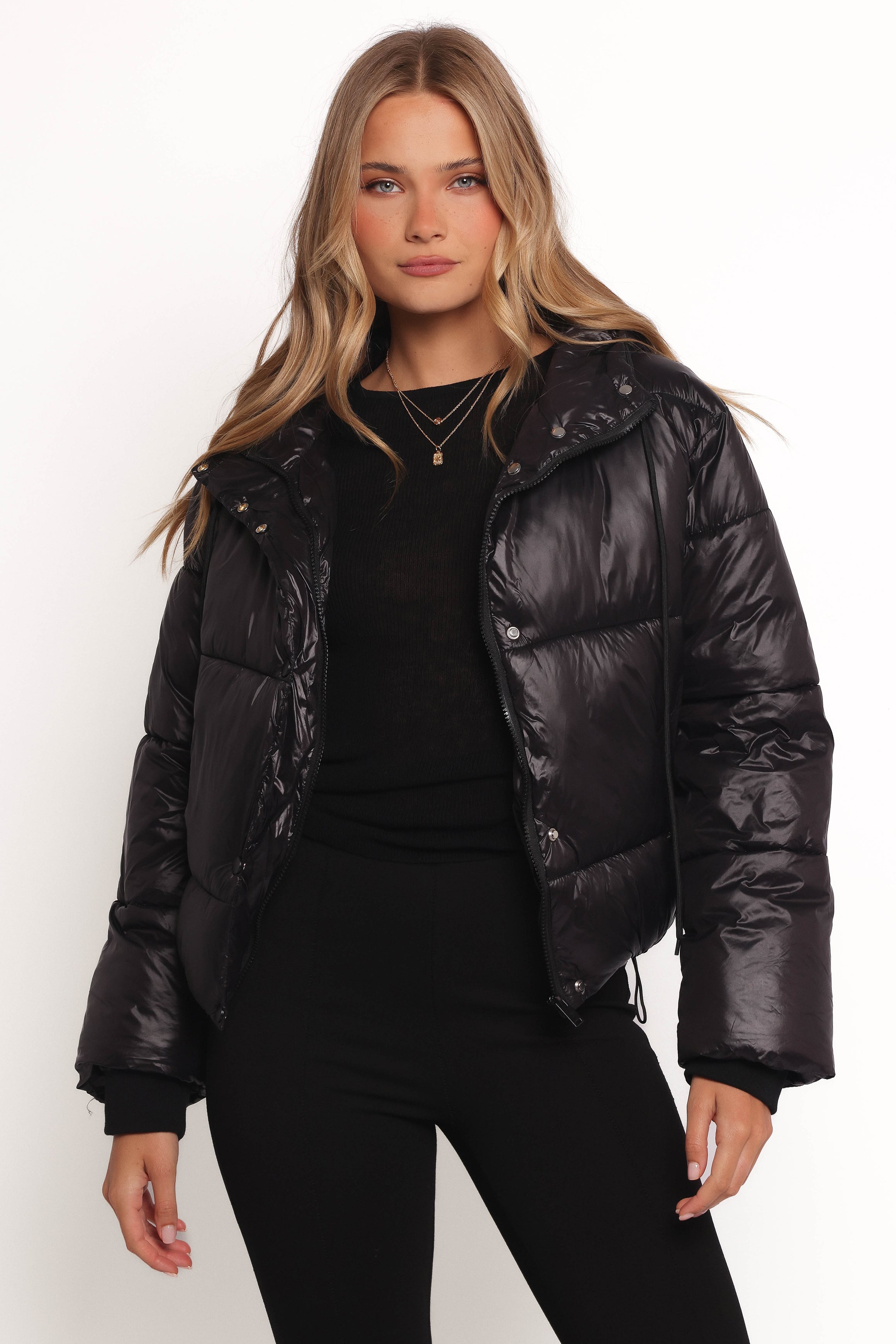 Archie Puffer Jacket for Men - Lightweight Winter Coat, Waterproof & Windproof, Thermal Insulated, Black - Perfect for Skiing, Hiking & Outdoor Activities