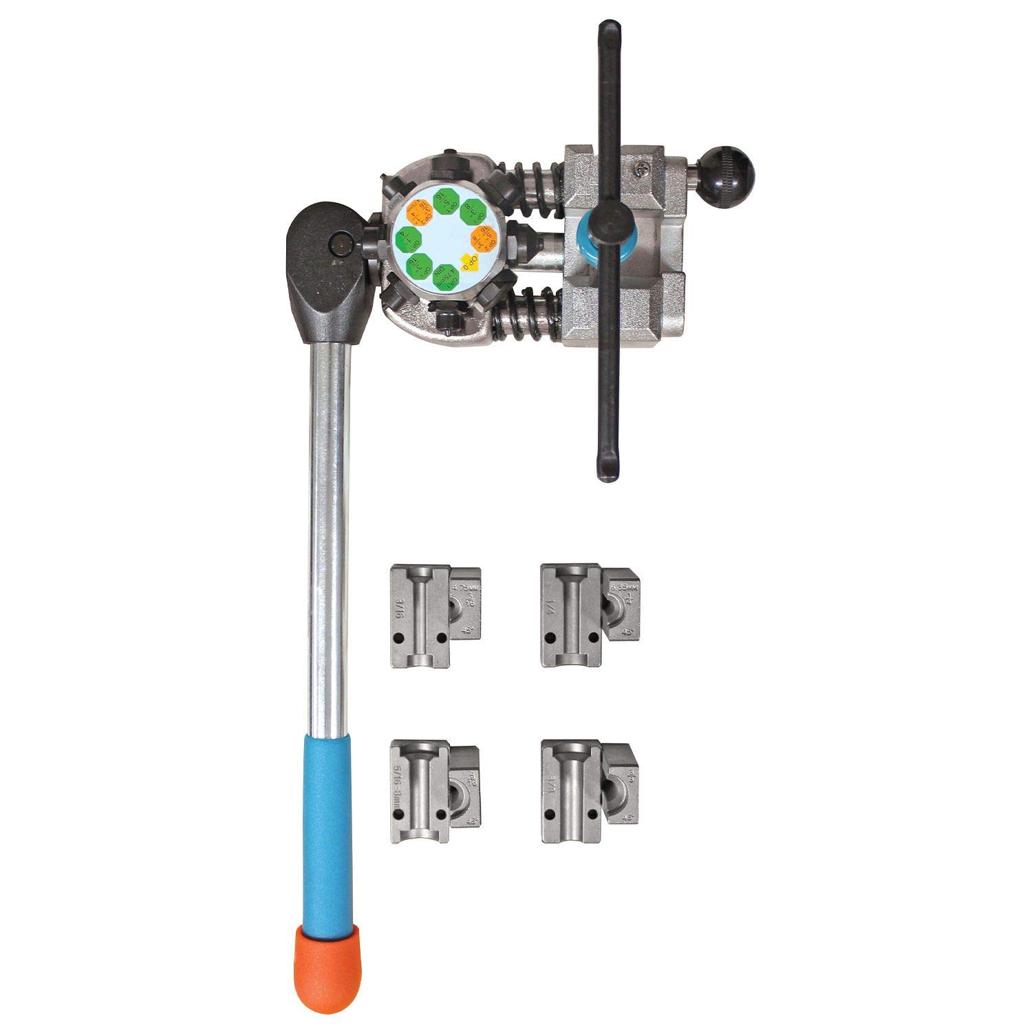 4LIFETIMELINES Professional Brake Line Flaring Tool Kit with 3/16