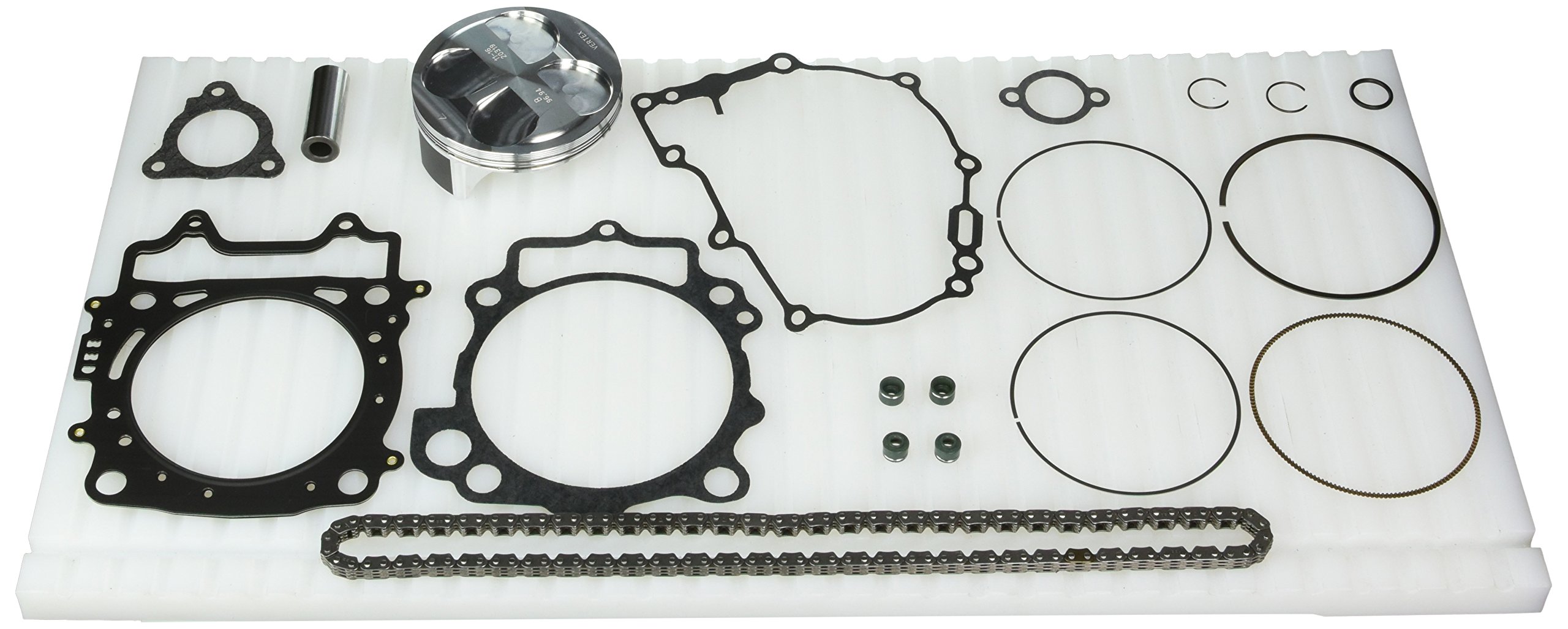 Vertex VTKTC23563B Forged High Compression Piston Kit - Performance Upgrade for Motorcycles, ATVs & Dirt Bikes - High Durability & Power Boost for Racing & Off-Road Adventures