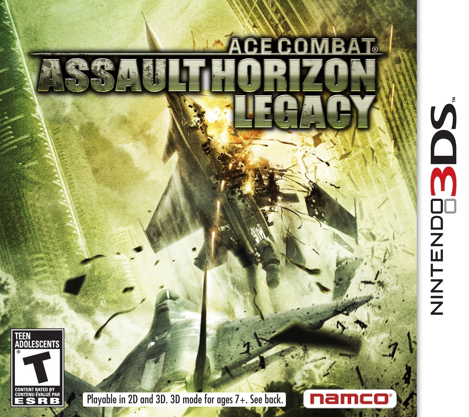 Ace Combat Assault Horizon Legacy - Nintendo 3DS Game | Action Flight Combat Simulation | Perfect for Aviation Enthusiasts & Gamers