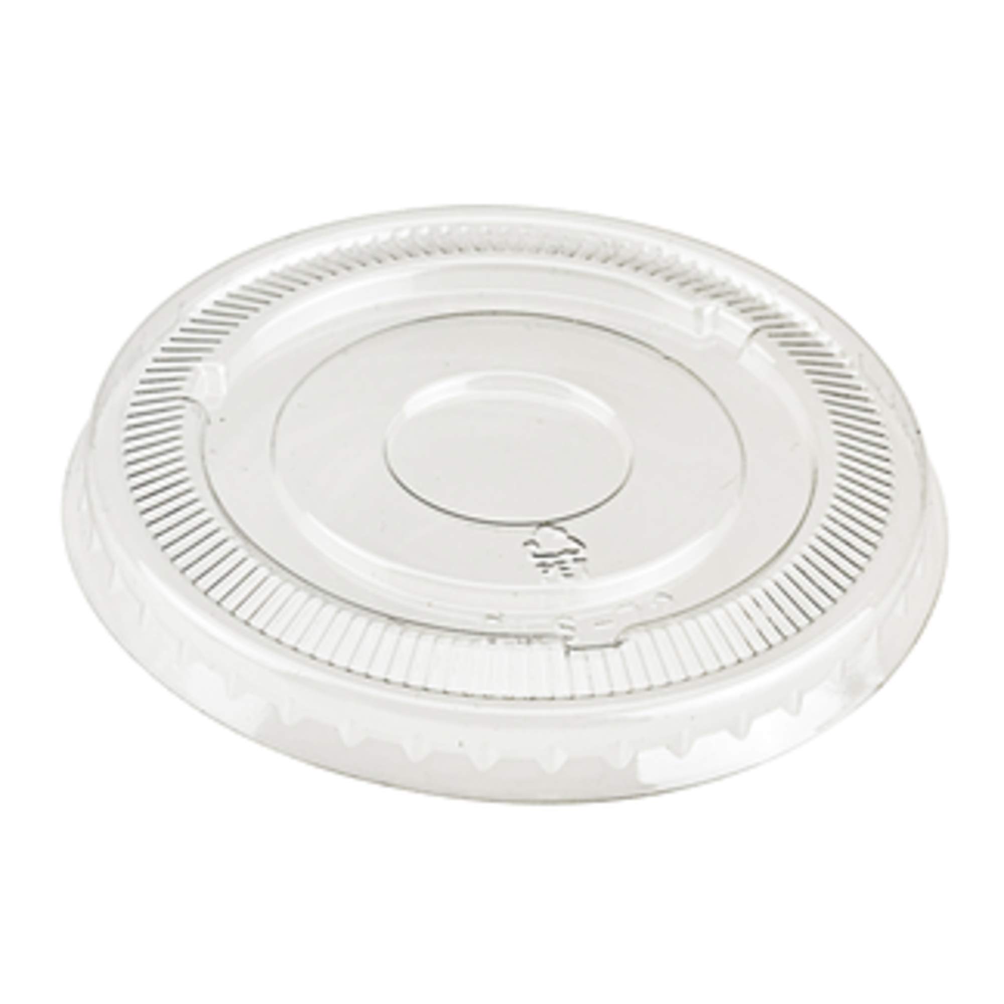 PACKNWOOD 210GKL72 - Clear Plastic Flat Lids for Soup Cups (2.8