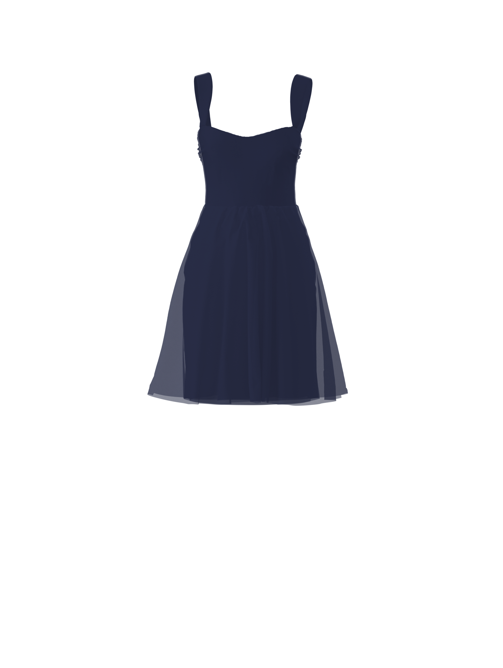 Alexis & Carla French Blue Women's Bodice and Skirt Set - Perfect for Weddings, Parties, and Formal Events