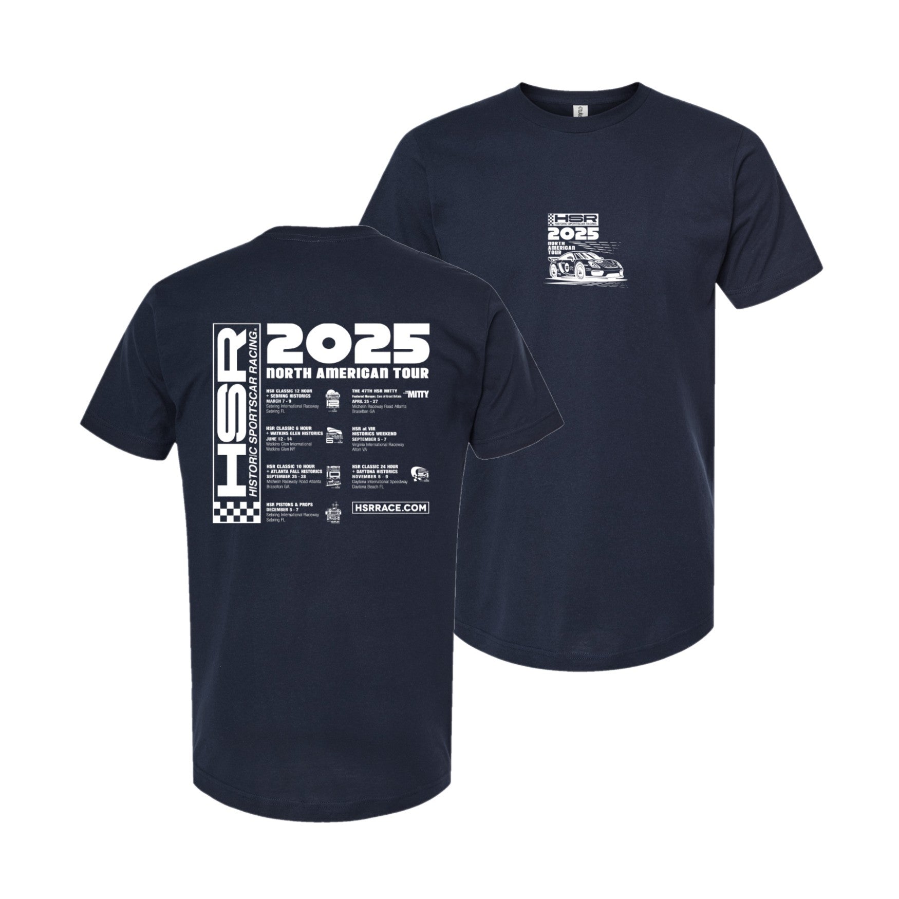 2025 High Speed Rail (HSR) Season T-Shirt - Soft Cotton Navy Blue Tee for Men & Women | Casual Wear, Travel Outfit, Fan Merchandise