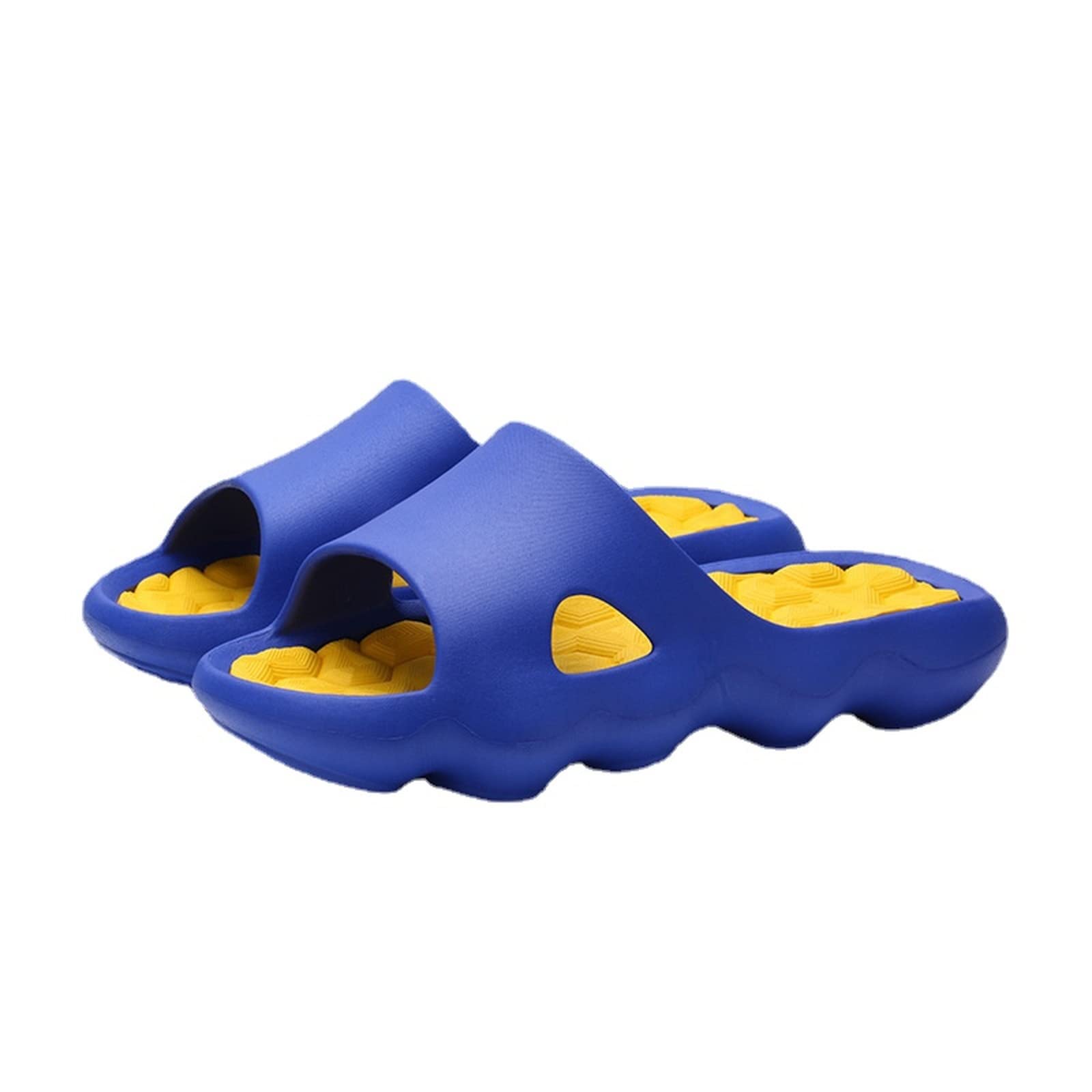 Non-Slip Quick-Drying Massage Slippers for Women & Men - Super Soft Thick Sole Open Toe Shower Slides - Perfect for Bathroom, Spa, and Indoor Relaxation
