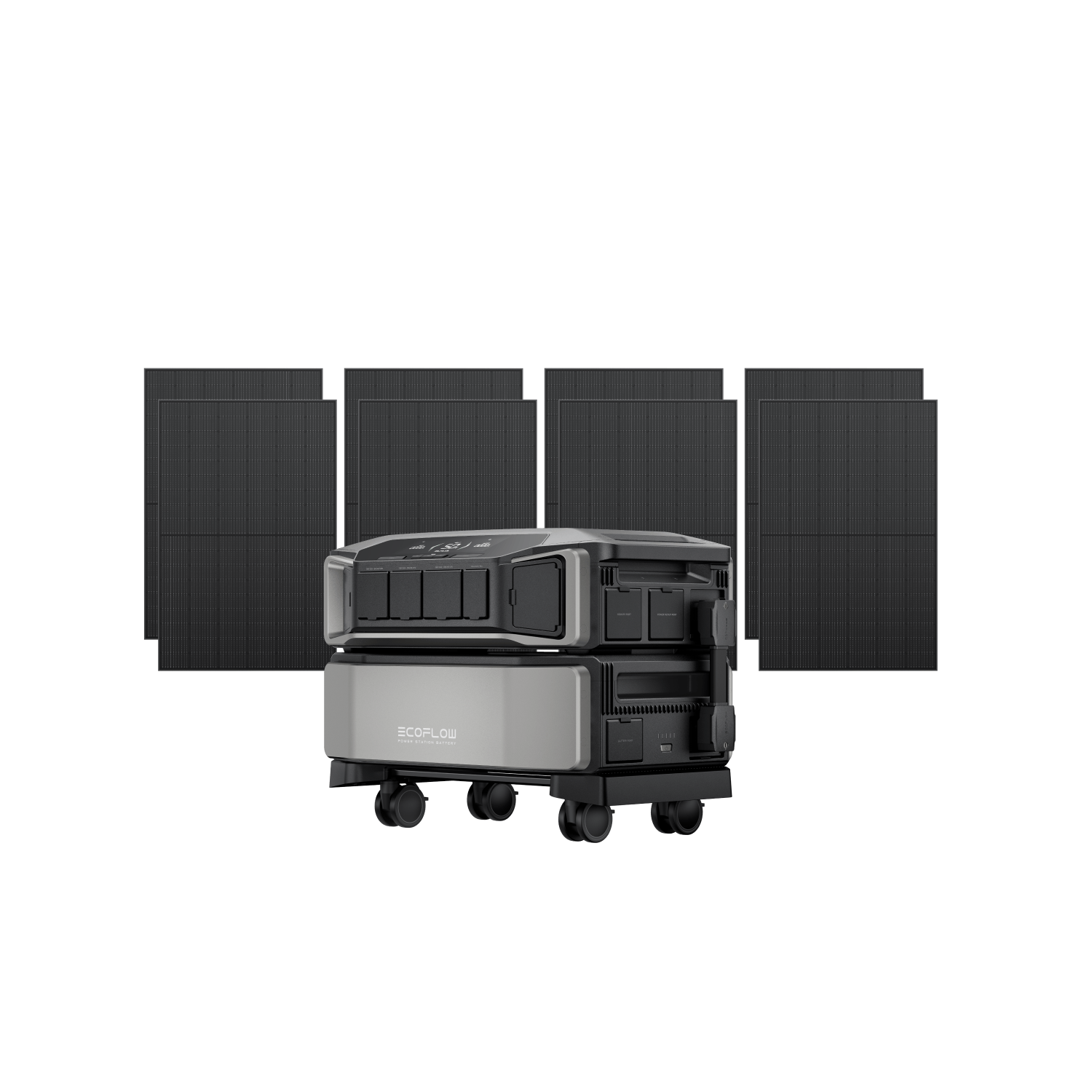 EcoFlow DELTA Pro Ultra Solar Generator - 3000W Portable Power Station with Expandable Capacity, Solar Charging for Home Backup, RV Camping & Outdoor Adventures