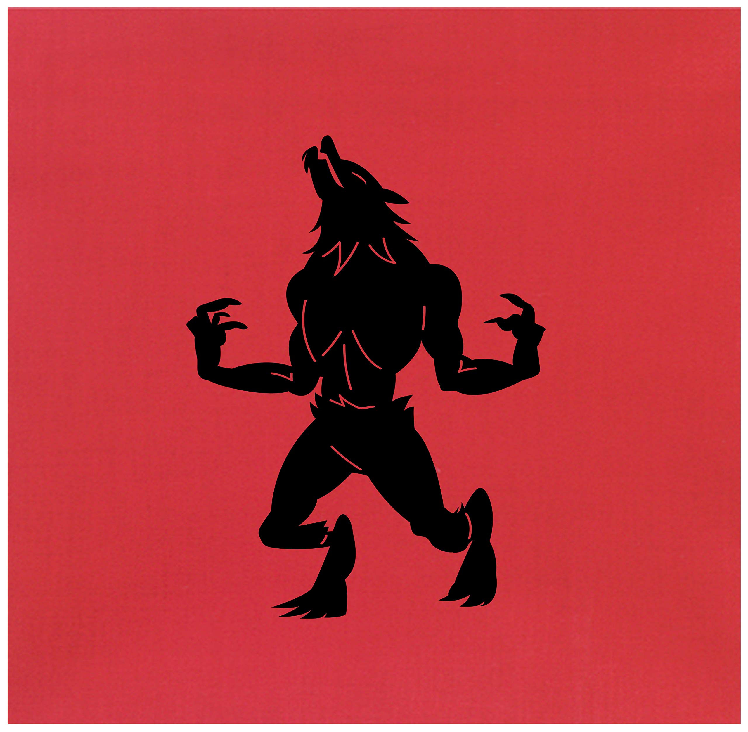 Werewolf Halloween Flags - Mato & Hash Halloween Graphic Hanging Decor for Outdoor & Indoor Halloween Party Decorations
