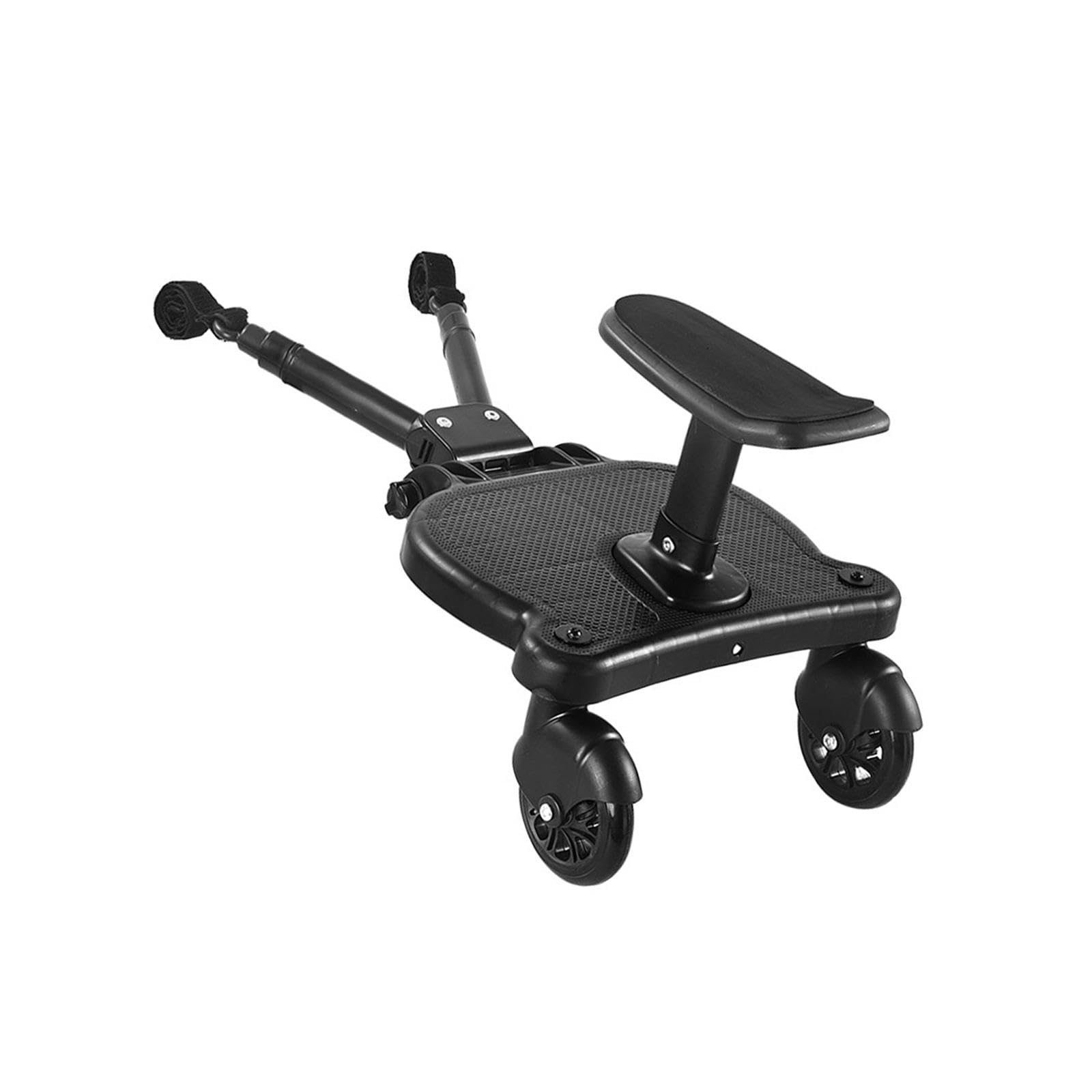 MERIGLARE Universal Stroller Board for Twins - 2 in 1 Sit & Stand Glider Attachment with Non-Slip Pedal | Perfect for Travel, Shopping & Outdoor Adventures with Kids