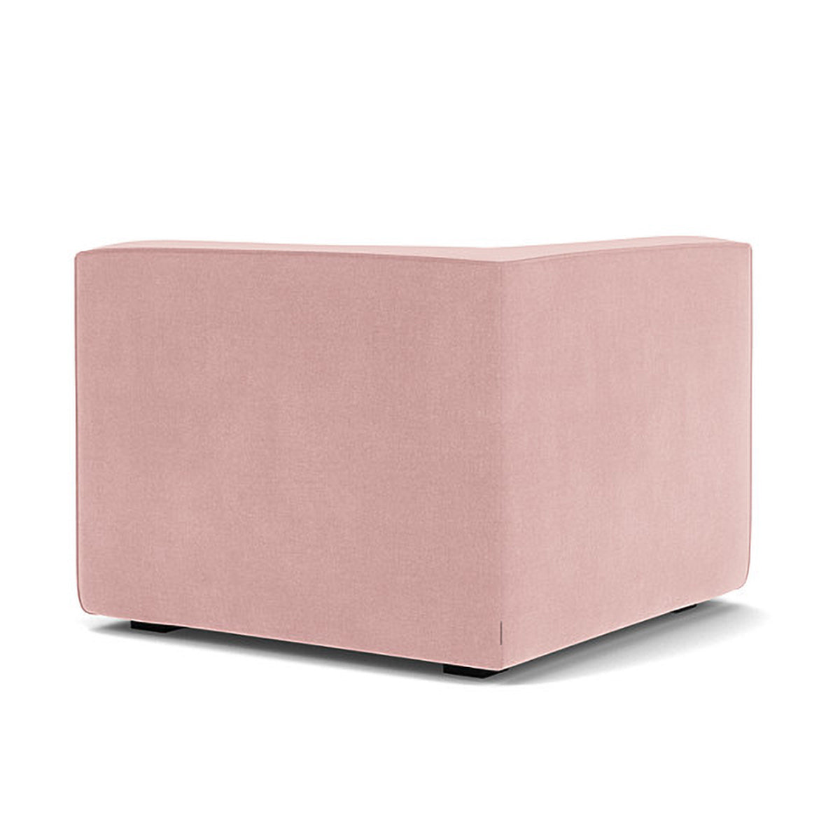 1-Seater Right Corner Modular Sofa in Durable Dane Fabric - Perfect for Small Apartments, Living Rooms & Cozy Spaces