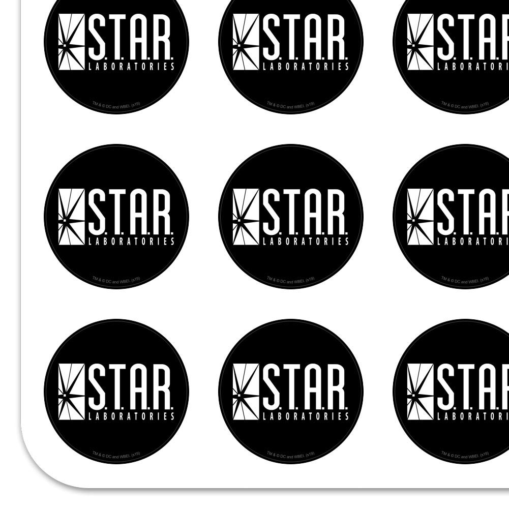 The Flash TV Series Star Labs Logo Planner Calendar Stickers - Scrapbooking, Journaling, DIY Craft Supplies for Fans & Collectors