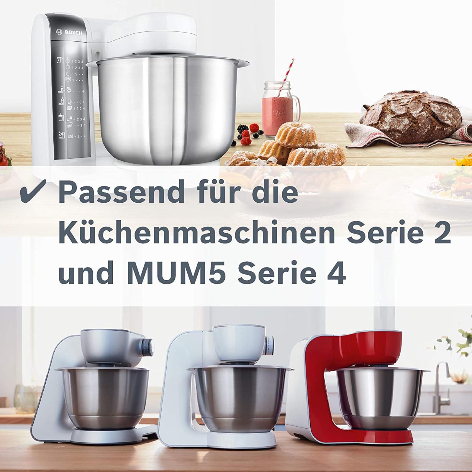 KitchenAid Stand Mixer Cookie Maker & Meat Grinder Attachment – Durable Pastry & Meat Grinder Accessories for Baking & Cooking | Perfect for Homemade Cookies, Sausages & Ground Meat