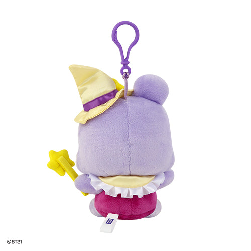 BT21 Mini Wizard Magician Plush Doll - Cute Korean Character Stuffed Animal Toy for Kids & Adults | Perfect for Birthday Gifts, Room Decor, and Anime Collections