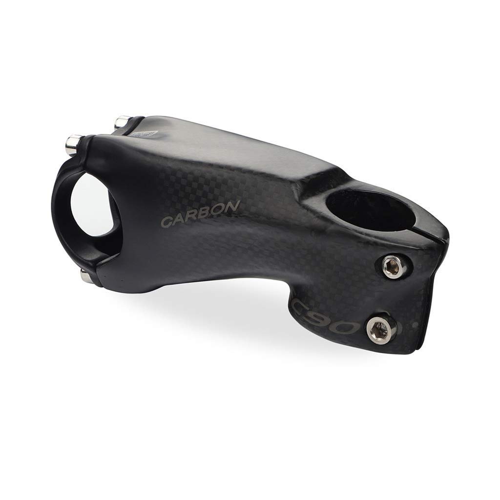 Premium Full Carbon Fiber MTB Bike Stem 31.8mm to 25.4mm - Lightweight 60mm Short Bicycle Handlebar Stem for Mountain Bikes, BMX & Road Bikes - Perfect for Trail Riding, Commuting & Performance Cycling