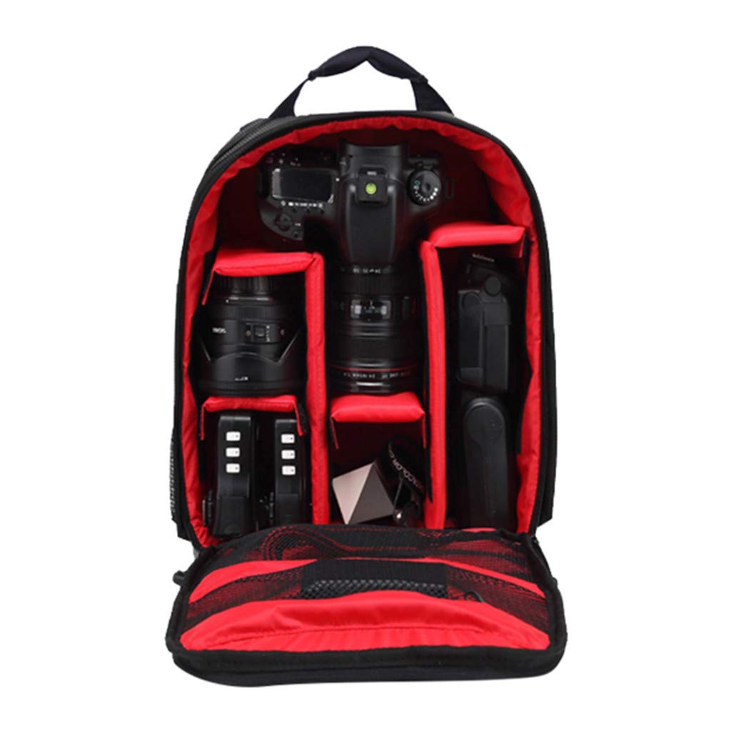 Waterproof DSLR Camera Backpack - Compact Shoulder Bag for Nikon & Canon Cameras - Perfect for Travel, Hiking & Outdoor Photography